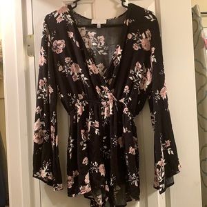 Kendall & Kylie Floral Romper